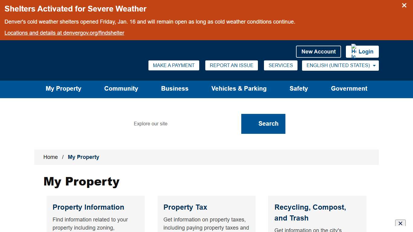 My Property - City and County of Denver